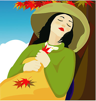 EPS 주간 나무 사계절 계절 여자 여유 단풍 낙엽 일러스트 자연 단풍나무 휴식 한명 사람 20대 성인 야외 가을 여자만 여자한명만 성인여자만 청년만 청년여자만 성인한명만 청년여자한명만 성인여자한명만 성인만 국내일러스트 자연요소 식물 1 감정 컨셉 잎 청년 생태계 파일형식 벡터