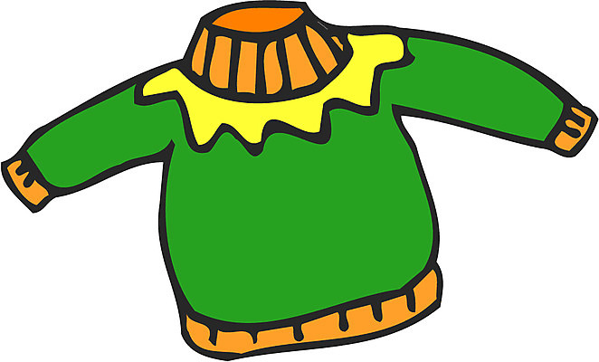 EPS 클립아트 옷 상의 일러스트 사람없음 스웨터 오브젝트 니트 겨울옷 국내일러스트 겨울 파일형식 벡터