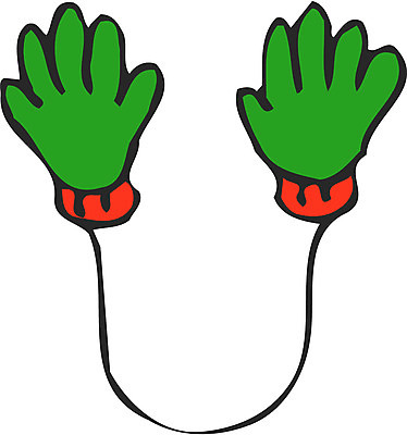 EPS 클립아트 잡화 옷 장갑 겨울 일러스트 털 사람없음 오브젝트 벙어리 국내일러스트 계절 파일형식 벡터