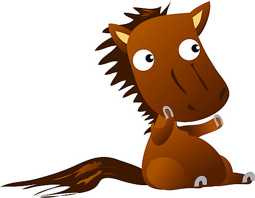 EPS 클립아트 동물 척추동물 캐릭터 한마리 육지동물 일러스트 포유류 상상 새해 사람없음 십이지신 운세 말_동물 말띠 말캐릭터 일러캐릭터 1 동물캐릭터 파일형식 벡터