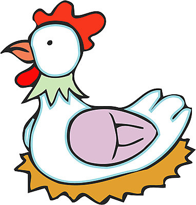 EPS 클립아트 동물 척추동물 한마리 일러스트 조류 사람없음 가축 닭 암탉 국내일러스트 1 암컷 파일형식 벡터