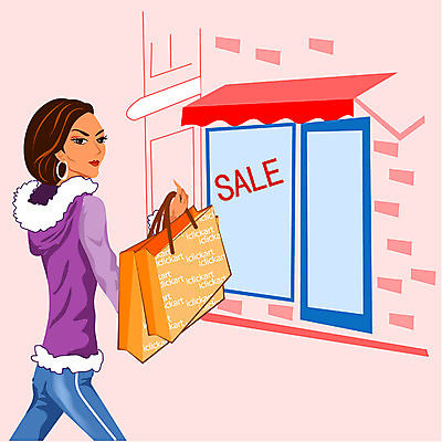 EPS 라이프스타일 여자 일러스트 한명 사람 20대 성인 쇼핑 쇼핑백 세일 상점 여자만 여자한명만 성인여자만 청년만 청년여자만 성인한명만 청년여자한명만 성인여자한명만 성인만 국내일러스트 1 가방 청년 생활 파일형식 벡터