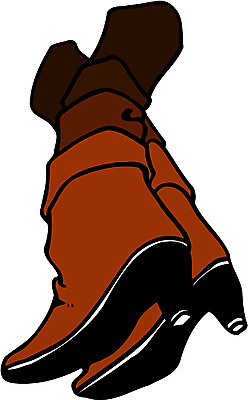 EPS 클립아트 잡화 옷 신발 일러스트 부츠 사람없음 여성용 가죽부츠 국내일러스트 파일형식 벡터