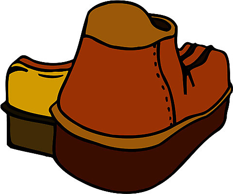 EPS 클립아트 잡화 옷 신발 일러스트 사람없음 통굽 국내일러스트 구두굽 파일형식 벡터