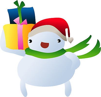 EPS 클립아트 캐릭터 사계절 계절 크리스마스 겨울 일러스트 산타모자 상상 자연 눈사람 선물 사람 사람없음 선물상자 상자 크리스마스캐릭터 일러캐릭터 모자_잡화 기념일 생태계 파일형식 벡터