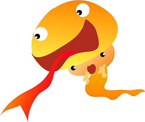 EPS 클립아트 동물 척추동물 캐릭터 어린이 일러스트 파충류 사람 십이지신 운세 뱀띠 뱀 변장 어린이만 일러캐릭터 파일형식 벡터