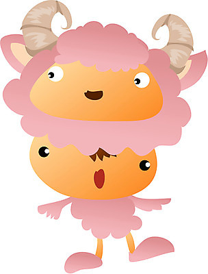 EPS 클립아트 동물 척추동물 캐릭터 육지동물 어린이 일러스트 포유류 사람 십이지신 운세 양 변장 어린이만 일러캐릭터 파일형식 벡터