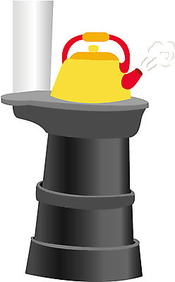 EPS 클립아트 생활용품 일러스트 주전자 사람없음 스토브 난방기 난로 오브젝트 난방 연탄난로 국내일러스트 주방용품 가전제품 난방용품 파일형식 벡터