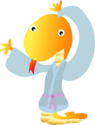 EPS 클립아트 동물 척추동물 캐릭터 한마리 옷 일러스트 파충류 상상 전통캐릭터 사람없음 십이지신 운세 뱀띠 뱀 전통의상 일러캐릭터 1 전통 파일형식 벡터