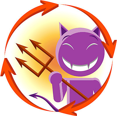 EPS 화살표 인터넷 일러스트 사람없음 웹 바이러스 모던 순환 보안 삼지창 가상인물 국내일러스트 창 모션 상상 안전 파일형식 벡터