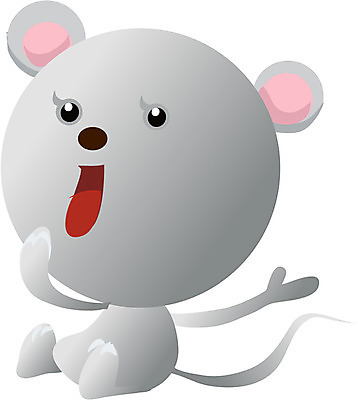 EPS 클립아트 동물 척추동물 캐릭터 한마리 육지동물 일러스트 포유류 상상 새해 사람없음 십이지신 운세 쥐띠 쥐 일러캐릭터 1 설치류 파일형식 벡터