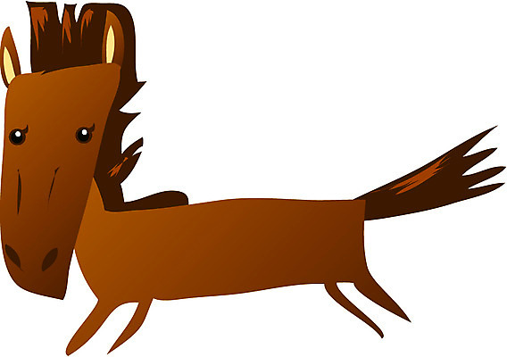 EPS 클립아트 동물 척추동물 캐릭터 한마리 육지동물 일러스트 포유류 상상 새해 사람없음 십이지신 운세 말_동물 말띠 말캐릭터 일러캐릭터 1 동물캐릭터 파일형식 벡터