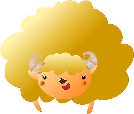 EPS 클립아트 동물 척추동물 캐릭터 한마리 육지동물 일러스트 포유류 상상 새해 사람없음 십이지신 운세 양 일러캐릭터 1 파일형식 벡터