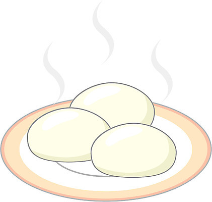 EPS 클립아트 음식 빵 겨울 일러스트 디저트 사람없음 겨울음식 겨울간식 제빵 단팥빵 호빵 국내일러스트 계절 제과제빵 파일형식 벡터