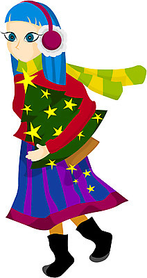 EPS 클립아트 여자 초등학생 어린이 크리스마스 일러스트 한명 사람 소녀 헤드셋 목도리 귀마개 겨울옷 파란머리 여자만 여자한명만 어린이만 소녀만 소녀한명만 국내일러스트 1 학생 헤어스타일 잡화 옷 기념일 음향기기 겨울 헤드폰 파일형식 벡터