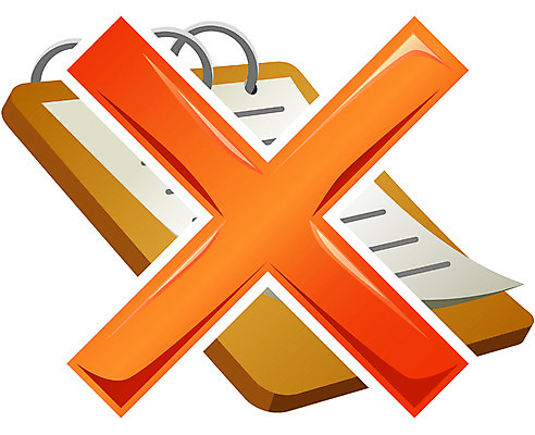 EPS 일러스트 문구용품 알림판 사람없음 다이어리 사무용품 공책 웹 취소 삭제 국내일러스트 인터넷 오브젝트 파일형식 벡터