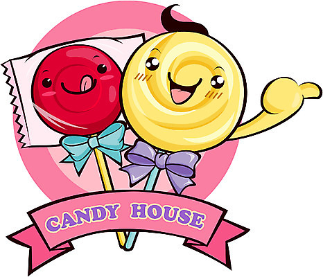 EPS 캐릭터 음식 일러스트 디저트 막대사탕 사탕 사람없음 알림 음식캐릭터 음식점캐릭터 사탕가게 일러캐릭터 상점 파일형식 벡터