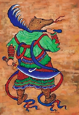 포토 JPG 동물 척추동물 한국전통 파충류 상상 사람없음 방망이 십이지신 운세 뱀띠 뱀 칼 무사 국내포토 전통 한국 파일형식