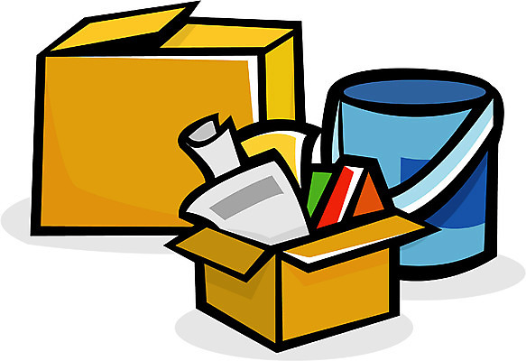 EPS 클립아트 교육 생활용품 일러스트 사람없음 상자 짐 이사 종이상자 오브젝트 이삿짐 잡동사니 국내일러스트 파일형식 벡터