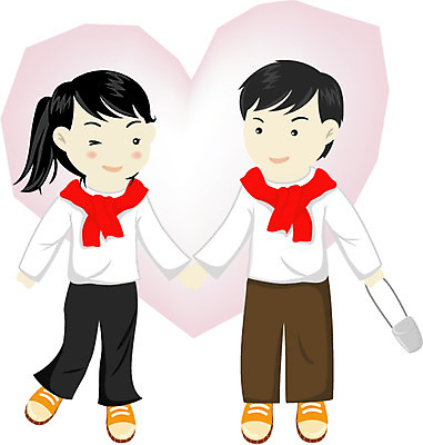 EPS 전신 클립아트 커플 여자 남자 여행 일러스트 휴가 사랑 서기 사람 성인 두명 신혼여행 하트 커플티 커플룩 커플옷 성인만 국내일러스트 모양 옷 감정 결혼 관계 모션 파일형식 벡터