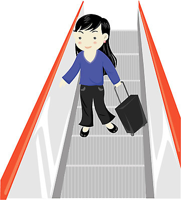 EPS 전신 클립아트 공공시설 여자 여행 가방 일러스트 한명 서기 사람 20대 성인 에스컬레이터 무빙워크 여자만 여자한명만 성인여자만 청년만 청년여자만 성인한명만 청년여자한명만 성인여자한명만 성인만 국내일러스트 1 잡화 모션 청년 시설 파일형식 벡터
