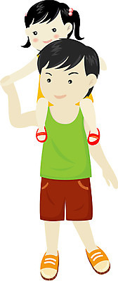 EPS 전신 클립아트 계절 여자 남자 딸 어린이 여행 일러스트 가족 휴가 서기 사람 소녀 두명 여름 여름휴가 바캉스 목말 아빠 휴양지 부녀 국내일러스트 관계 모션 장소 파일형식 벡터 여름_계절