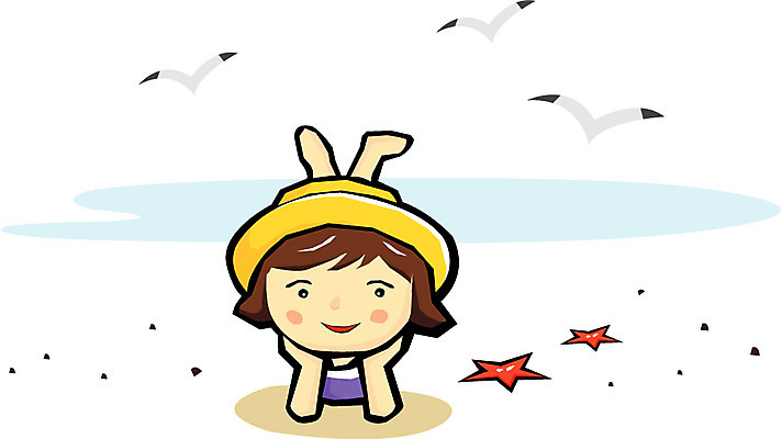 EPS 주간 클립아트 여자 초등학생 어린이 엎드리기 바다 여행 일러스트 휴가 한명 사람 소녀 상반신 야외 여름 여름휴가 바캉스 모래사장 턱괴기 여자만 여자한명만 어린이만 소녀만 소녀한명만 국내일러스트 자연요소 1 학생 계절 모션 파일형식 벡터 여름_계절