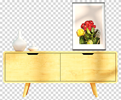 편집이미지 액자 탁자 사람없음 목재 3D 꽃병 디지털합성 PNG 편집소스 꽃 가구 재료 파일형식