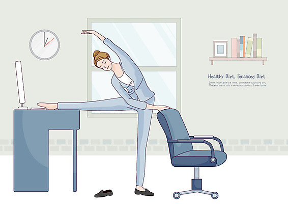 전신 우먼라이프 여자 거실 몸매관리 다이어트 의자 일러스트 요가 건강 한명 사람 성인 취미 컴퓨터 사무실 운동 뷰티 건강관리 눈감음 스트레칭 요가자세 몸매 발레 책상 자기관리 싱글라이프 성인여자한명만 홈트레이닝 오하운 레이어드홈 국내일러스트 AI파일 1 라이프스타일 웰빙 포즈 가구 비즈니스 모션 관리 전자제품 춤 신조어 여자한명만 성인여자만 파일형식 벡터