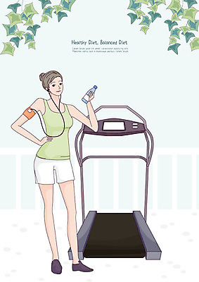 우먼라이프 여자 이어폰 거실 몸매관리 다이어트 일러스트 휴식 건강 한명 사람 성인 취미 물 운동복 운동 뷰티 건강관리 운동기구 헬스 몸매 런닝머신 자기관리 싱글라이프 성인여자한명만 홈트레이닝 오하운 레이어드홈 국내일러스트 AI파일 자연요소 1 라이프스타일 옷 음향기기 컨셉 관리 신조어 여자한명만 성인여자만 파일형식 벡터