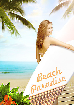 PSD 서양인 외국인 편집이미지 여자 꽃 휴가 한명 미소 20대 성인 해변 여름 여름휴가 바캉스 야자수 서핑보드 즐거움 휴양지 성인여자한명만 이미지편집 나무 식물 1 계절 감정 바다 표정 사람 인종 청년 장소 보드_스포츠 여자한명만 성인여자만 파일형식 여름_계절