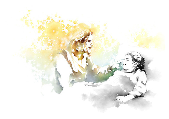 PSD 기독교 어린이 일러스트 캘리그라피 붓터치 사랑 소녀 성인 두명 환자 예수 하나님 번짐 위로 돌봄 안식처 국내일러스트 여자 감정 종교 의학 모션 휴식 사람 신_종교 파일형식 효과