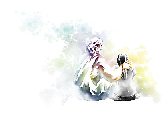 PSD 학생 여자 남자 기독교 일러스트 캘리그라피 청소년 붓터치 사랑 성인 예수 하나님 번짐 위로 돌봄 안식처 국내일러스트 감정 종교 모션 휴식 사람 신_종교 파일형식 효과