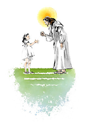 PSD 여자 남자 기독교 어린이 일러스트 캘리그라피 붓터치 사랑 소녀 성인 예수 하나님 가위바위보 즐거움 번짐 돌봄 안식처 국내일러스트 감정 종교 모션 놀이 휴식 사람 신_종교 파일형식 효과