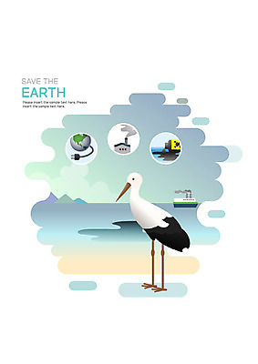 동물 한마리 야생동물 일러스트 자연 해변 사람없음 자연보호 환경 그린캠페인 학 환경오염 오염 자연재해 대기오염 동물보호 지구온난화 멸종위기동물 수질오염 기름유출 야생동물보호 국내일러스트 멸종위기종 AI파일 1 캠페인 바다 컨셉 조류 보호 사회이슈 생태계 재해 기후변화 파일형식 벡터