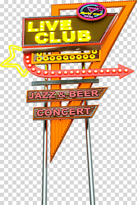 편집 편집이미지 영어 화살표 간판 타이포그라피 사람없음 3D 입체 디지털합성 클럽 네온 칵테일바 PNG 재즈 라이브 옥외간판 목업 편집소스 문자 음악 선술집 파일형식