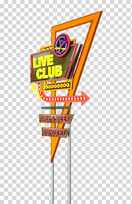 편집 편집이미지 영어 화살표 간판 타이포그라피 사람없음 3D 입체 디지털합성 클럽 네온 칵테일바 PNG 재즈 라이브 옥외간판 목업 편집소스 문자 음악 선술집 파일형식