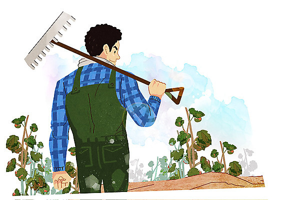 PSD 남자 행복 밭 토마토 일러스트 작업복 한명 사람 청년 농작물 청춘 수건 농사 기쁨 수확 시골 농부 농기구 귀농 청년남자한명만 성인남자한명만 청년농부 국내일러스트 직업 1 옷 감정 컨셉 농업 채소 성인 위생용품 남자한명만 성인남자만 청년남자만 파일형식