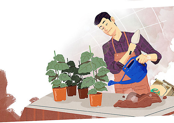 PSD 남자 행복 화분 일러스트 한명 사람 청년 농작물 청춘 농사 기쁨 수확 시골 농부 삽 물주기 원예 귀농 비닐하우스 거름 기르기 모종 비료포대 청년남자한명만 성인남자한명만 청년농부 국내일러스트 직업 1 감정 컨셉 농업 모션 성인 취미 돌봄 남자한명만 성인남자만 청년남자만 파일형식