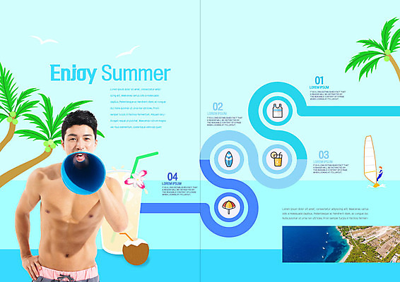 PSD 템플릿 표지디자인 북디자인 출판디자인 남자 내지 리플렛 바다 여행 북커버 휴가 한명 팜플렛 성인 여름 30대 파란색 여름휴가 바캉스 야자수 확성기 외침 한국인 성인남자한명만 이미지템플릿 나무 1 계절 컬러 사람 동양인 장년 소리 남자한명만 성인남자만 파일형식 여름_계절