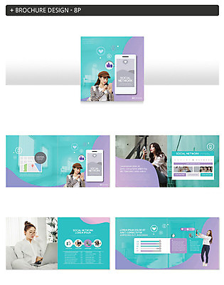 템플릿 여자 ZIP 팜플렛 여러명 20대 성인 30대 노트북 스마트폰 보라색 한국인 소통 민트색 소셜네트워크 성인여자만 인디자인 INDD 이미지템플릿 컬러 다수 컨셉 사람 동양인 청년 장년 전자제품 핸드폰 스마트기기 여자만 성인만 파일형식