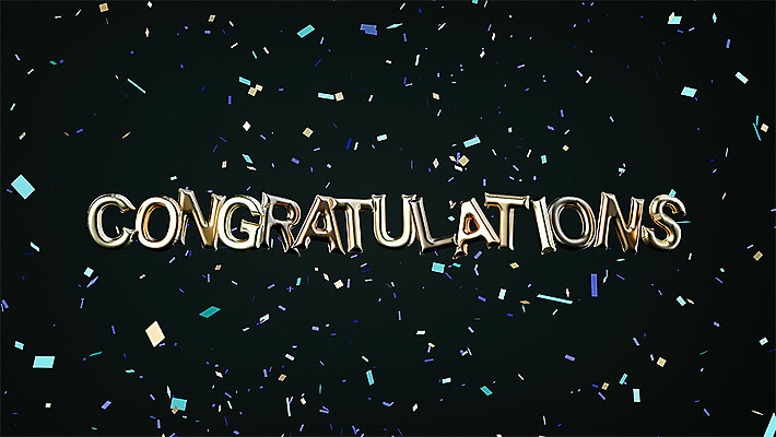 PSD 편집이미지 알파벳 영어 백그라운드 텍스트 대문자 타이포그라피 사람없음 3D소스 3D 검은색 축하 디지털합성 오브젝트 꽃가루 풍선 더스트파티클 편집소스 편집3D 문자 컬러 컨셉 가루 파일형식