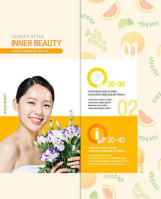 PSD 템플릿 표지디자인 북디자인 출판디자인 여자 꽃 내지 리플렛 꽃다발 2단접지 북커버 건강 한명 미소 사람 팜플렛 상반신 20대 성인 뷰티 노란색 건강관리 자몽 피부 피부관리 의료성형뷰티 성인여자한명만 이미지템플릿 식물 1 컬러 과일 표정 관리 청년 신체부위 여자한명만 성인여자만 파일형식