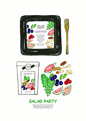 PSD 음식 포크 다이어트 채소 과일 일러스트 포장 수채화 건강 식이요법 사람없음 건강관리 샐러드 견과류 신선 용기 유기농 테이크아웃 패키지 무화과 다이어트음식 샐러드재료 포장용기 국내일러스트 그릇 식기 웰빙 식재료 관리 포장재료 파일형식