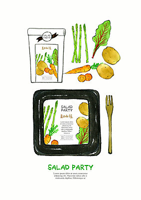 PSD 음식 포크 다이어트 채소 일러스트 포장 수채화 감자 건강 식이요법 사람없음 건강관리 샐러드 신선 용기 유기농 테이크아웃 패키지 다이어트음식 샐러드재료 포장용기 국내일러스트 그릇 식기 웰빙 식재료 관리 포장재료 파일형식