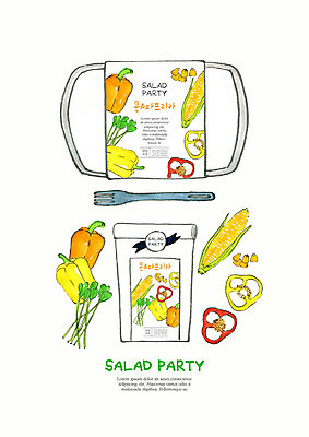 PSD 음식 포크 다이어트 채소 일러스트 포장 수채화 파프리카 건강 식이요법 옥수수 사람없음 건강관리 샐러드 신선 용기 유기농 테이크아웃 패키지 다이어트음식 샐러드재료 포장용기 국내일러스트 그릇 식기 웰빙 식재료 곡류 관리 포장재료 파일형식