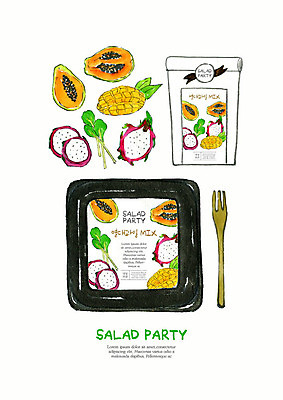 PSD 무료이미지 음식 포크 다이어트 채소 과일 일러스트 포장 수채화 건강 식이요법 사람없음 건강관리 샐러드 신선 용기 열대과일 유기농 테이크아웃 패키지 망고 다이어트음식 용과 샐러드재료 파파야 포장용기 국내일러스트 그릇 식기 웰빙 식재료 관리 포장재료 파일형식