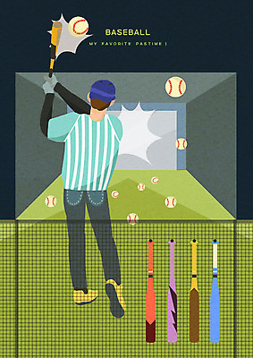 PSD 남자 스포츠 일러스트 모션 휴식 한명 사람 취미 기쁨 야구 야구방망이 야구글러브 즐거움 야구공 힐링 야구복 야구점퍼 야구헬멧 남자한명만 워라밸 국내일러스트 1 감정 컨셉 공 운동복 구기 점퍼 야구용품 글러브 헬멧 신조어 남자만 파일형식