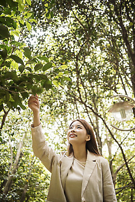 포토 JPG 주간 우먼라이프 여자 로우앵글 여행 나뭇잎 한명 서기 상반신 20대 성인 야외 앞모습 관광지 봄 만지기 한국인 즐거움 숲길 여수 국내여행 봄여행 오동도 성인여자한명만 국내포토 자연요소 1 라이프스타일 계절 감정 길 뷰포인트 섬 잎 모션 사람 동양인 청년 전라남도 여자한명만 성인여자만 파일형식