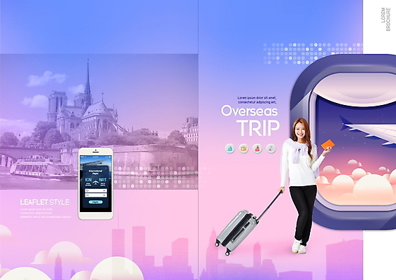 PSD 템플릿 표지디자인 북디자인 출판디자인 여자 표지 리플렛 해외여행 여행 북커버 창문 한명 팜플렛 20대 성인 스마트폰 캐리어 보라색 한국인 항공권 즐거움 여권 비행기날개 성인여자한명만 이미지템플릿 1 해외 감정 컬러 비행기 사람 동양인 청년 핸드폰 스마트기기 여행가방 티켓 여자한명만 성인여자만 파일형식